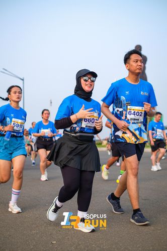 Race photo from ISOPlus Run 2024 Jakarta