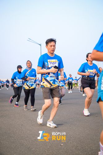 Race photo from ISOPlus Run 2024 Jakarta