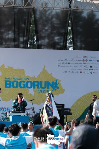 Race photo from Taman Budaya x BOGORUN 2025