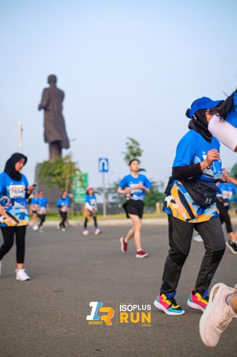 Race photo from ISOPlus Run 2024 Jakarta