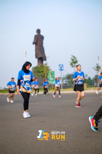 Race photo from ISOPlus Run 2024 Jakarta