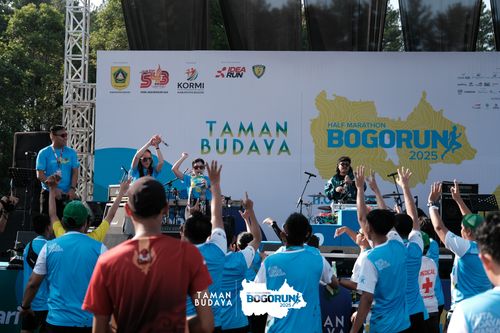 Race photo from Taman Budaya x BOGORUN 2025