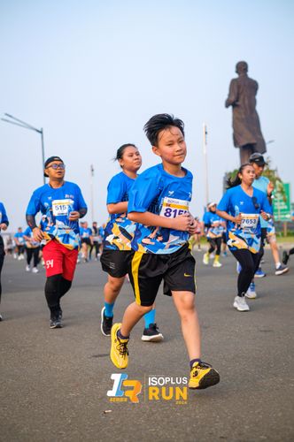 Race photo from ISOPlus Run 2024 Jakarta