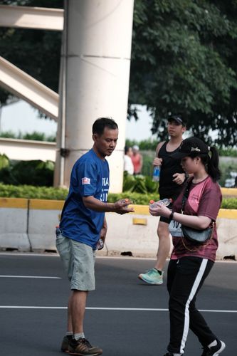 Race photo from Assurance Fun Run 2024
