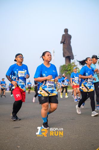 Race photo from ISOPlus Run 2024 Jakarta