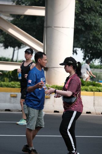 Race photo from Assurance Fun Run 2024