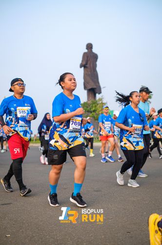 Race photo from ISOPlus Run 2024 Jakarta