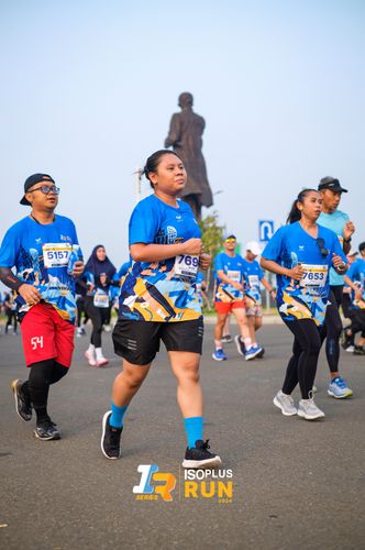Race photo from ISOPlus Run 2024 Jakarta