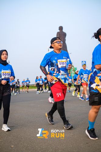 Race photo from ISOPlus Run 2024 Jakarta