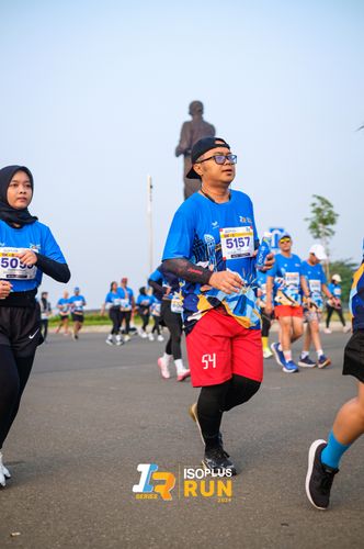 Race photo from ISOPlus Run 2024 Jakarta