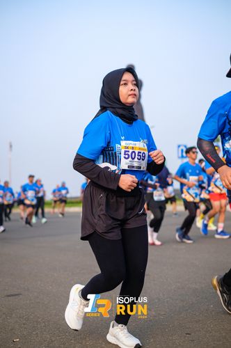Race photo from ISOPlus Run 2024 Jakarta