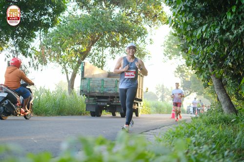 Race photo from Kediri Half Marathon 2024