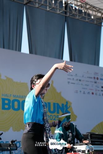 Race photo from Taman Budaya x BOGORUN 2025