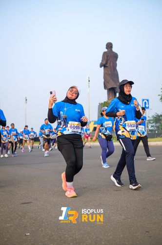 Race photo from ISOPlus Run 2024 Jakarta