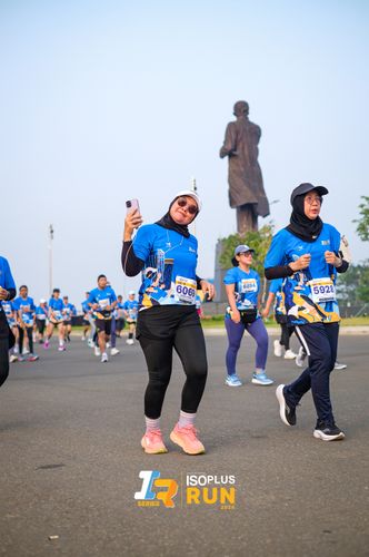 Race photo from ISOPlus Run 2024 Jakarta