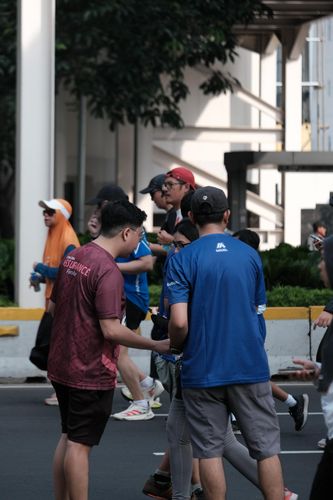 Race photo from Assurance Fun Run 2024