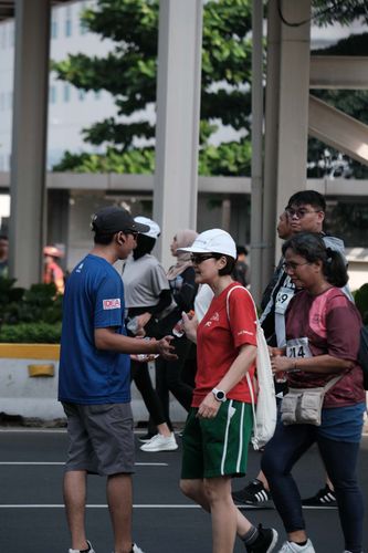 Race photo from Assurance Fun Run 2024