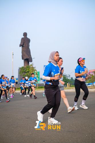 Race photo from ISOPlus Run 2024 Jakarta