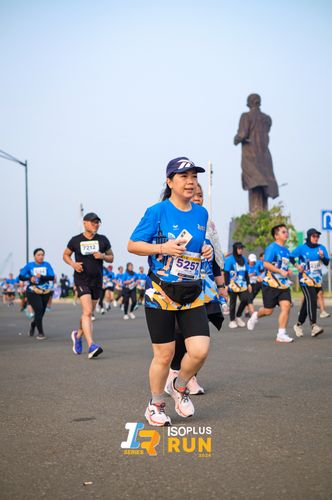 Race photo from ISOPlus Run 2024 Jakarta
