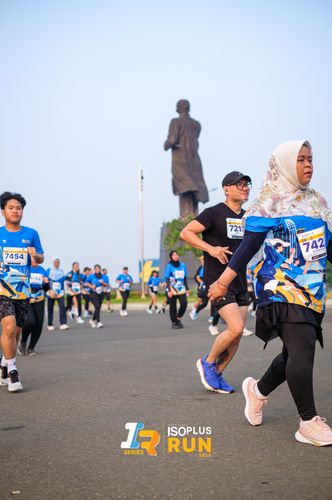 Race photo from ISOPlus Run 2024 Jakarta