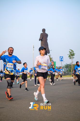 Race photo from ISOPlus Run 2024 Jakarta