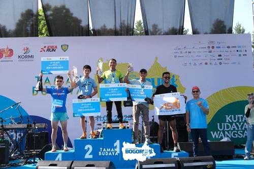 Race photo from Taman Budaya x BOGORUN 2025