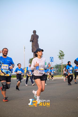 Race photo from ISOPlus Run 2024 Jakarta