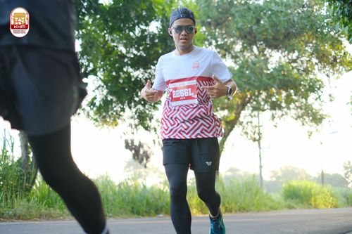 Race photo from Kediri Half Marathon 2024