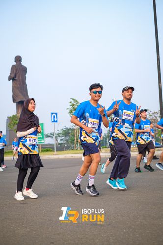 Race photo from ISOPlus Run 2024 Jakarta