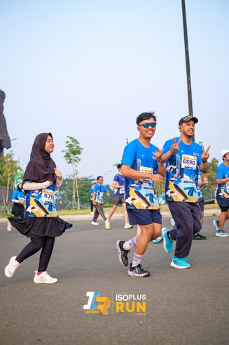 Race photo from ISOPlus Run 2024 Jakarta