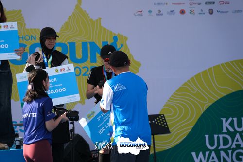 Race photo from Taman Budaya x BOGORUN 2025