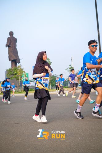 Race photo from ISOPlus Run 2024 Jakarta