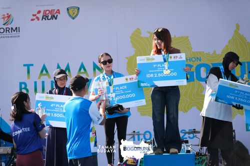 Race photo from Taman Budaya x BOGORUN 2025