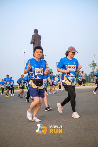 Race photo from ISOPlus Run 2024 Jakarta