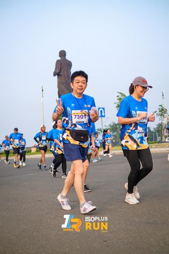 Race photo from ISOPlus Run 2024 Jakarta