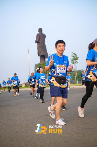 Race photo from ISOPlus Run 2024 Jakarta