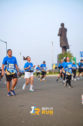 Race photo from ISOPlus Run 2024 Jakarta