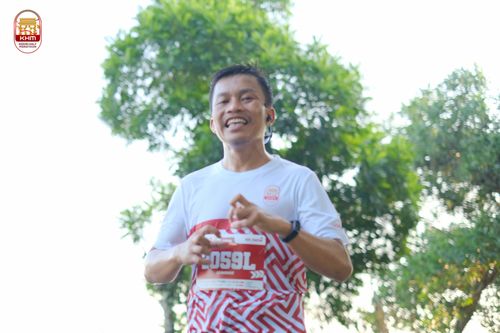 Race photo from Kediri Half Marathon 2024