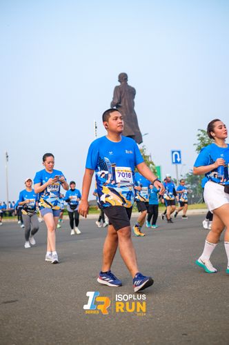 Race photo from ISOPlus Run 2024 Jakarta