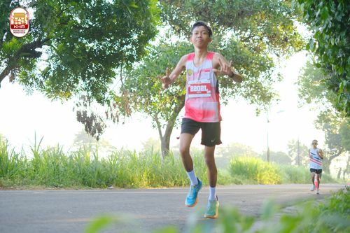 Race photo from Kediri Half Marathon 2024
