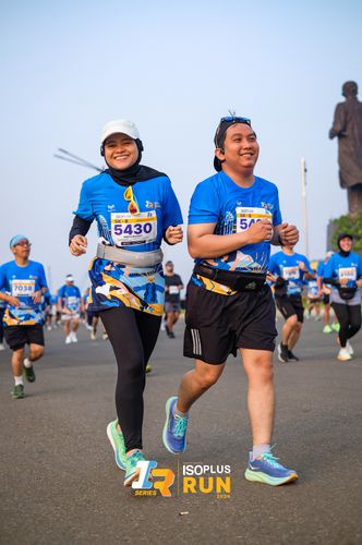 Race photo from ISOPlus Run 2024 Jakarta