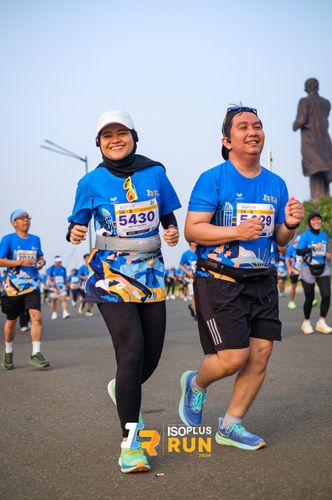 Race photo from ISOPlus Run 2024 Jakarta