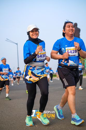 Race photo from ISOPlus Run 2024 Jakarta