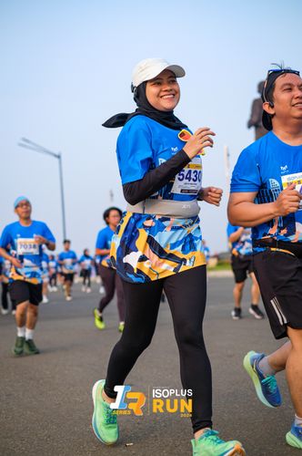 Race photo from ISOPlus Run 2024 Jakarta