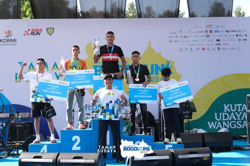 Race photo from Taman Budaya x BOGORUN 2025