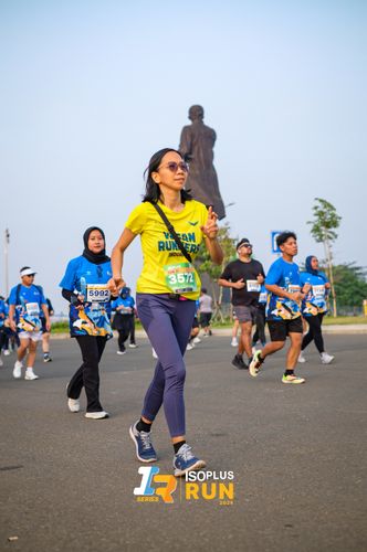 Race photo from ISOPlus Run 2024 Jakarta