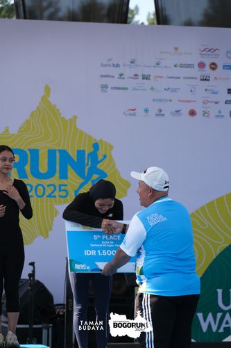 Race photo from Taman Budaya x BOGORUN 2025