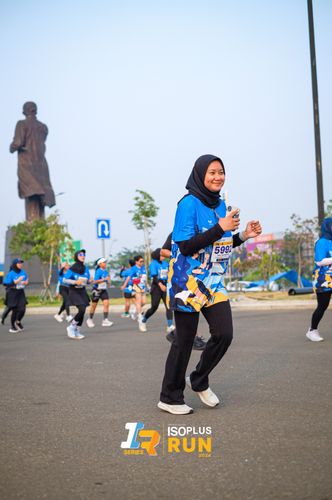 Race photo from ISOPlus Run 2024 Jakarta
