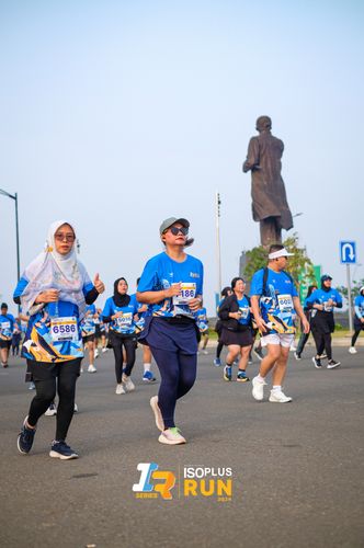 Race photo from ISOPlus Run 2024 Jakarta