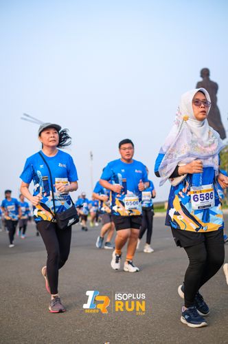 Race photo from ISOPlus Run 2024 Jakarta